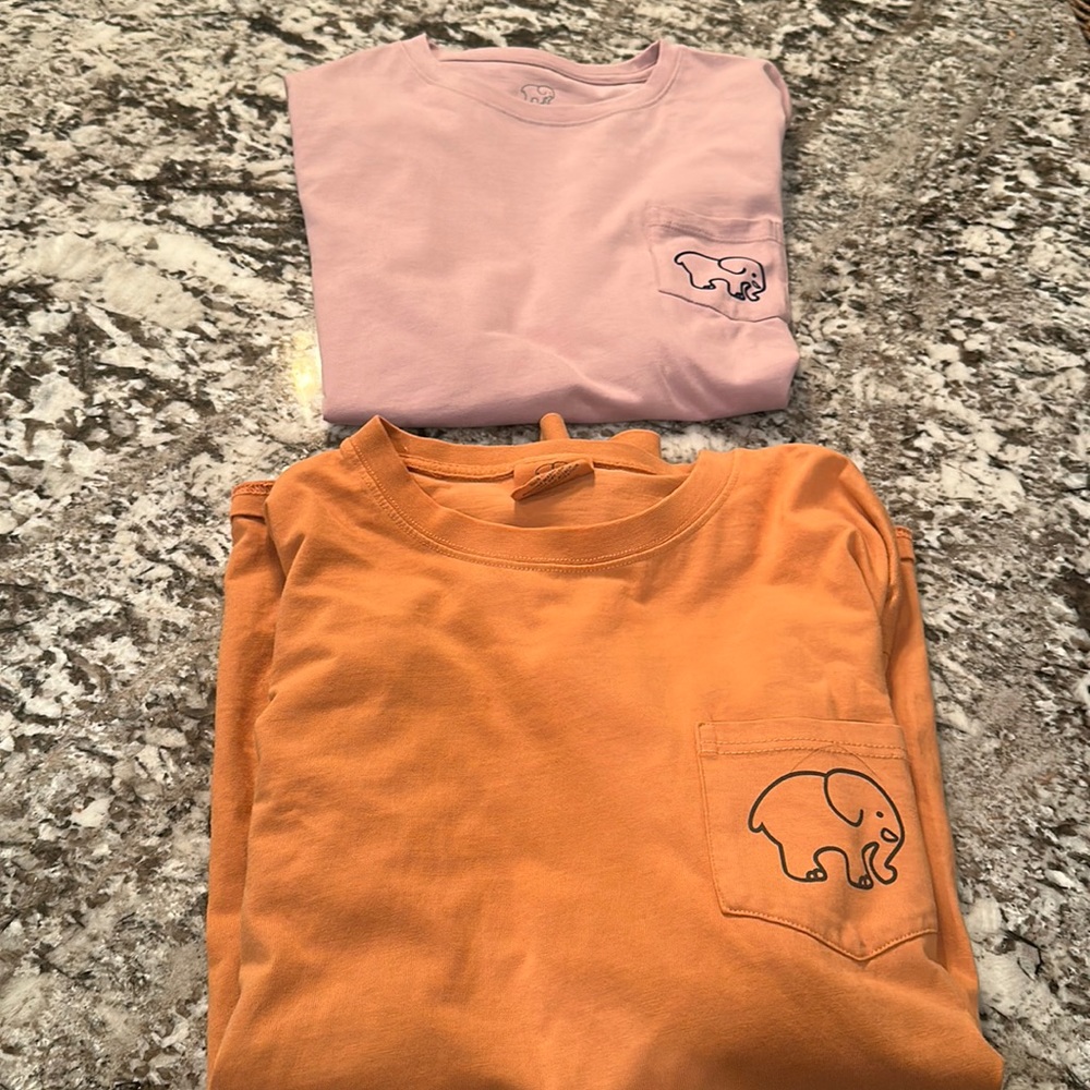 3 Ivory Ella long sleeve shirts